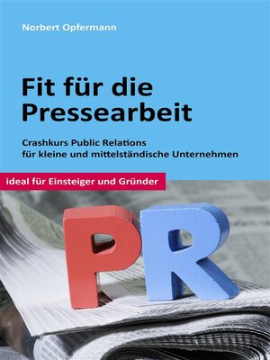 cover image of Fit für die Pressearbeit